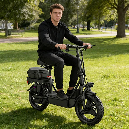 TOOFLY GQ8 – Electric Scooter with Seat for Comfortable Urban Commuting